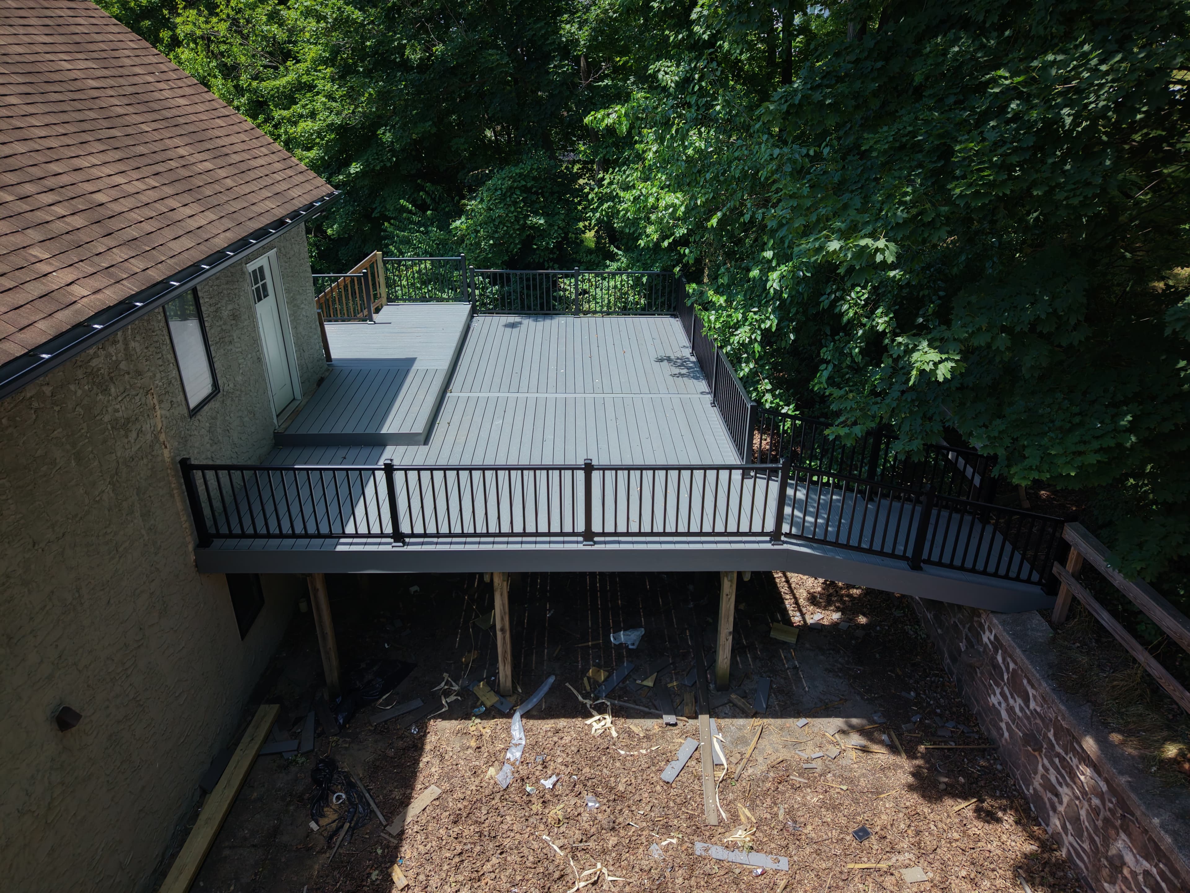 Aerial View of Deck