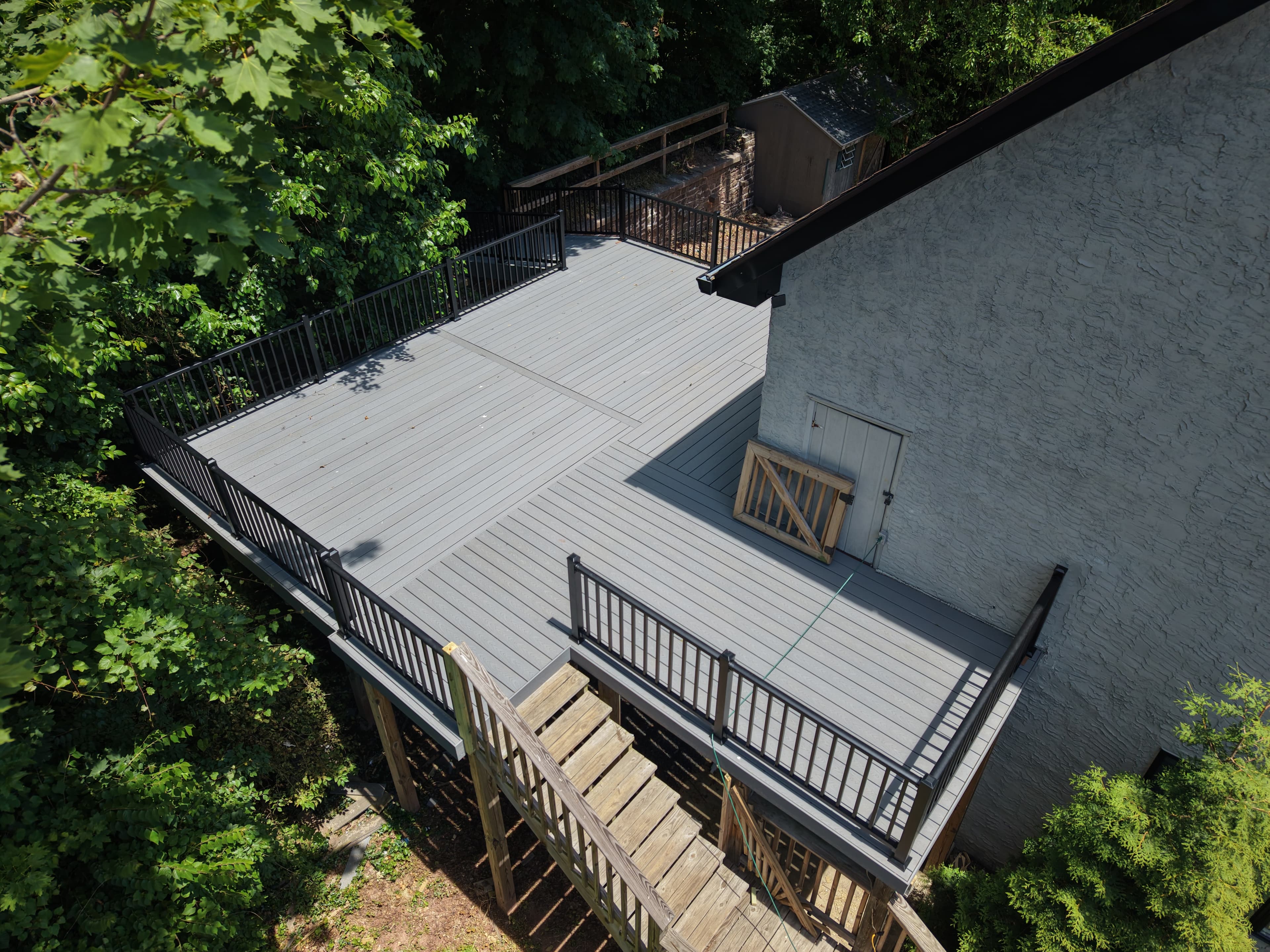 Aerial View of Deck