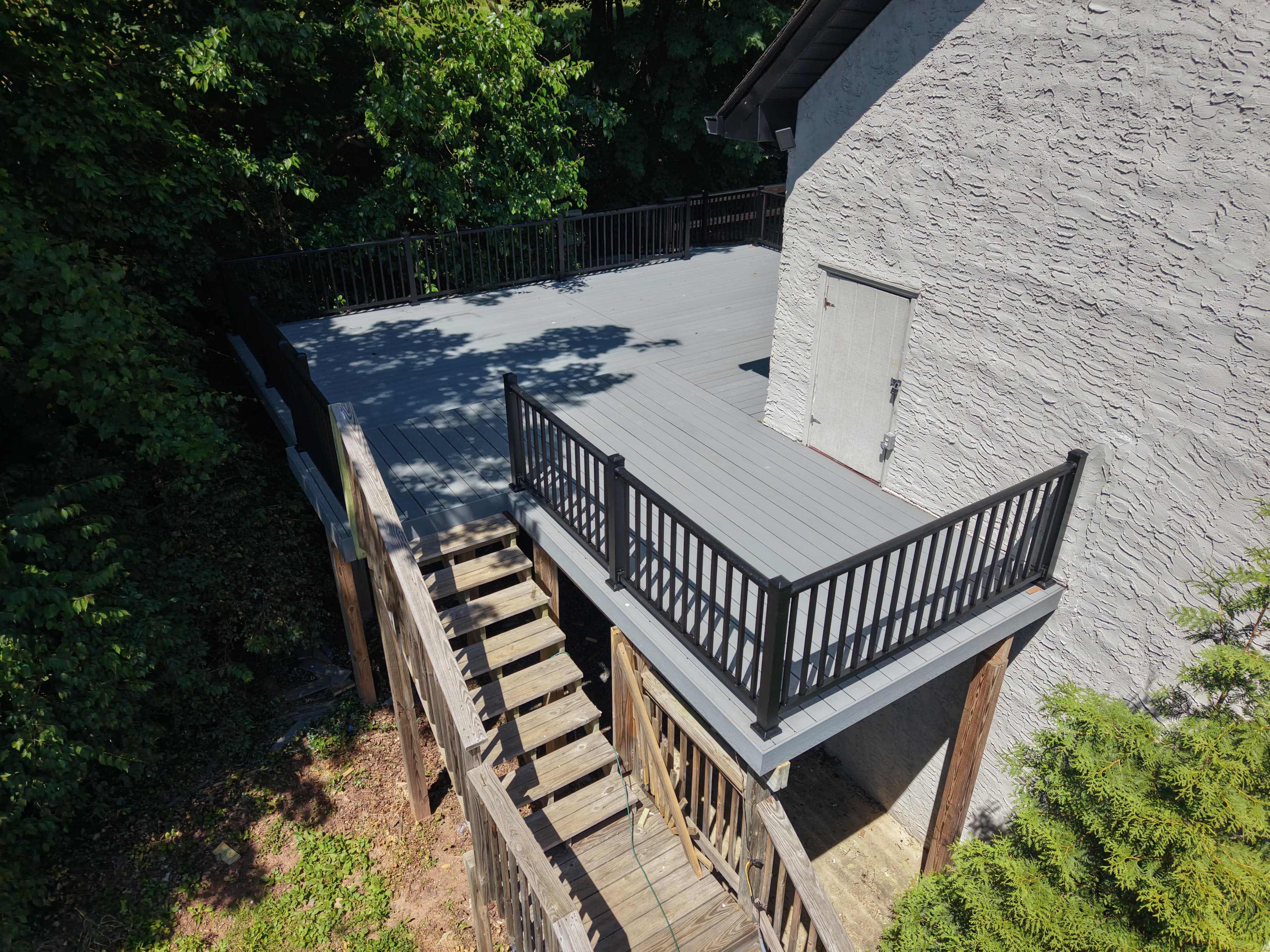 Aerial View of Deck