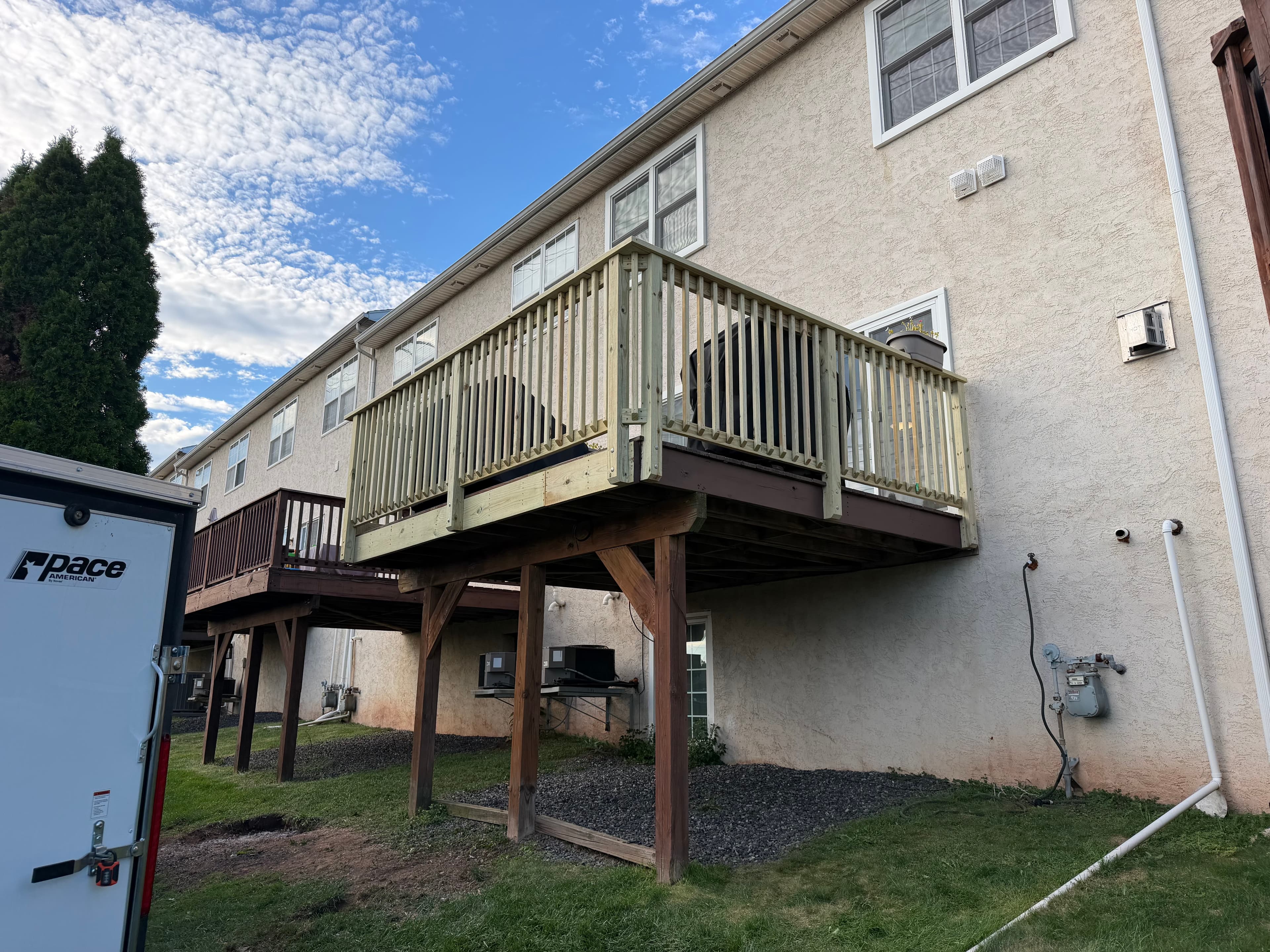 Elevated Deck Railing Replacement